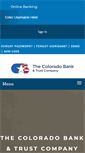 Mobile Screenshot of colobank.com